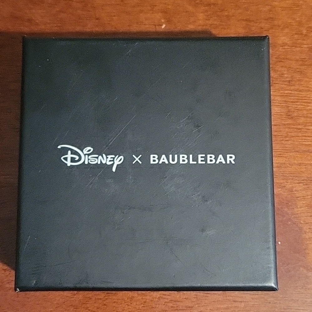 NEW DISNEY Baublebar Minnie Mouse Drop Earrings Gold - Picture 3 of 3